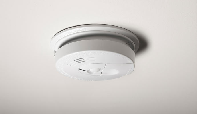 installed carbon monoxide detector