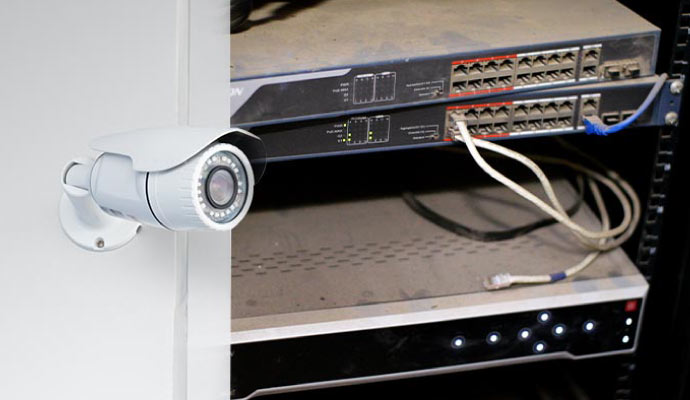 An NVR security system