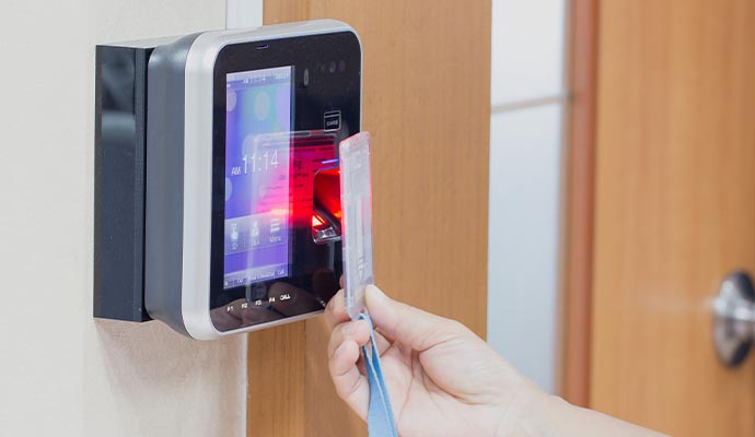 access control system for students and teachers in a school