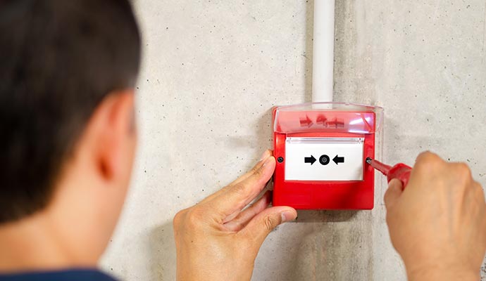 Fire Alarm installation in Baton Rouge